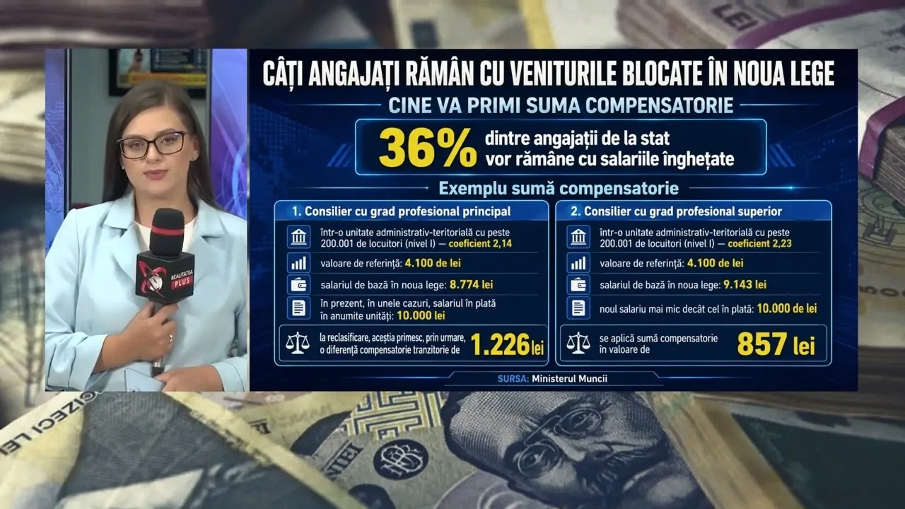  Ministerul Muncii îngheață veniturile a 36% dintre angajații de la stat pentru 5 ani!